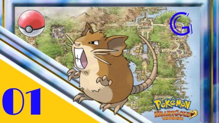 Pokemon Or Heart Gold Voyage à Kanto épisode  1