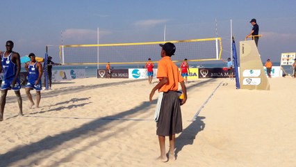 2 MEX vs QAT 1-2  Virgen/Ontiveros vs Jefferson/Cherif (21-12, 16-21, 10-15)