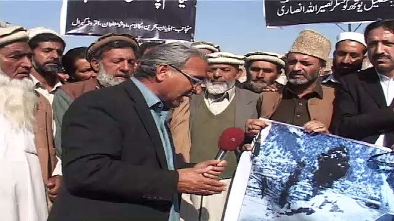 The Kalam People Demanding Road Construction.