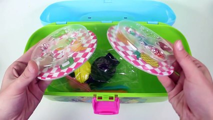 Play Doh Barbapapa Molds and Shapes Carry Case Play Dough Picnic Set Barbapapá Barbapapa Family