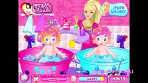 Barbie Playtime with the Twins Barbie The Babysitter Online Game