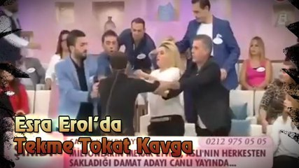 Esra Erol'da Tekme Tokat Kavga