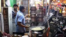 Chicken fried rice preparation for 30 people - Indian street food