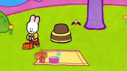 Pastel - Louie dibujame un pastel | Dibujos animados para niños