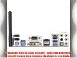 Sedatech - Mini-PC Multimedia AMD A4-5000 4x1.5Ghz Radeon HD8330 4Gb RAM 120Gb SSD DVD-RW USB