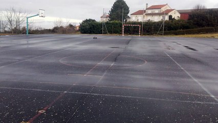 Petit drift en voiture electrique