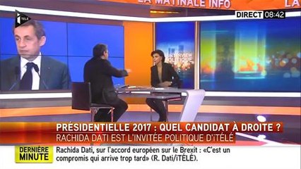 Rachida Dati s'en prend aux sondeurs