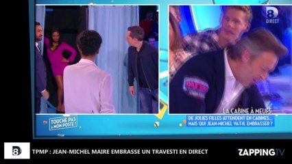 TPMP : Jean-Michel Maire embrasse un travesti en direct ! (Vidéo)