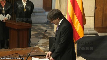 Puigdemont dice que la independencia es "irrenunciable"