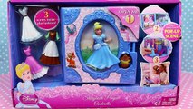 Disney Princess Cinderella Storybook ❤ MagiClip Doll Frozen Elsa, Ariel & Sleeping Beauty Magic Clip