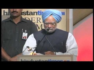 HT Leadership Summit 2009 - Manmohan Singh Part 1