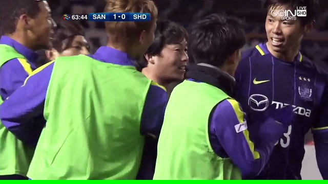 Kohei Shimizu Goal ~ Sanfrecce Hiroshima vs Luneng Sơn Đông 1-0 AFC Asian Champions League Group F