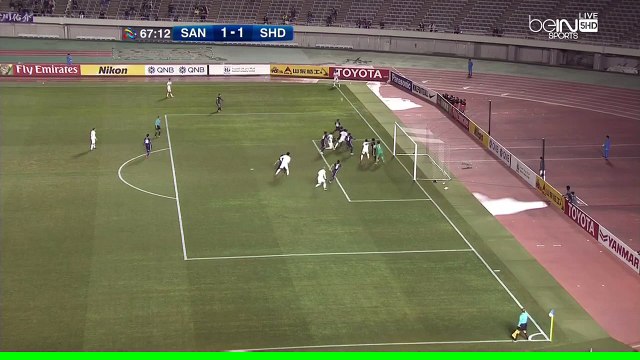 Yang Xu Goal ~ Sanfrecce Hiroshima	vs Luneng Sơn Đông 1-1 AFC Asian Champions League Group F