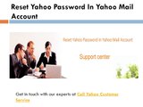 Call Yahoo Customer Service for Yahoo Mail Account Problems