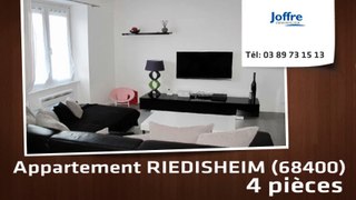 A vendre - Appartement - RIEDISHEIM (68400) - 4 pièces