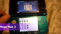 Unboxing mega man 3 Nintendo 3DS eshop Megaman snake gemini spark shadow hard top wily pro