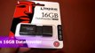 Unboxing Review Kingston 16GB Datatraveler 100 USB 3.0 2.0 Data Traveler Flash Drive Thumb