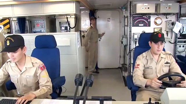 TCG Heybeliada savaş gemisi, okyanuslara meydan okuyor