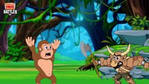 Finger Family Epic Battles Crazy Gorilla Vs Bull Man | Finger Family Nursery Rhymes