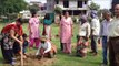 Local Residents of Sector 72 Noida planting trees