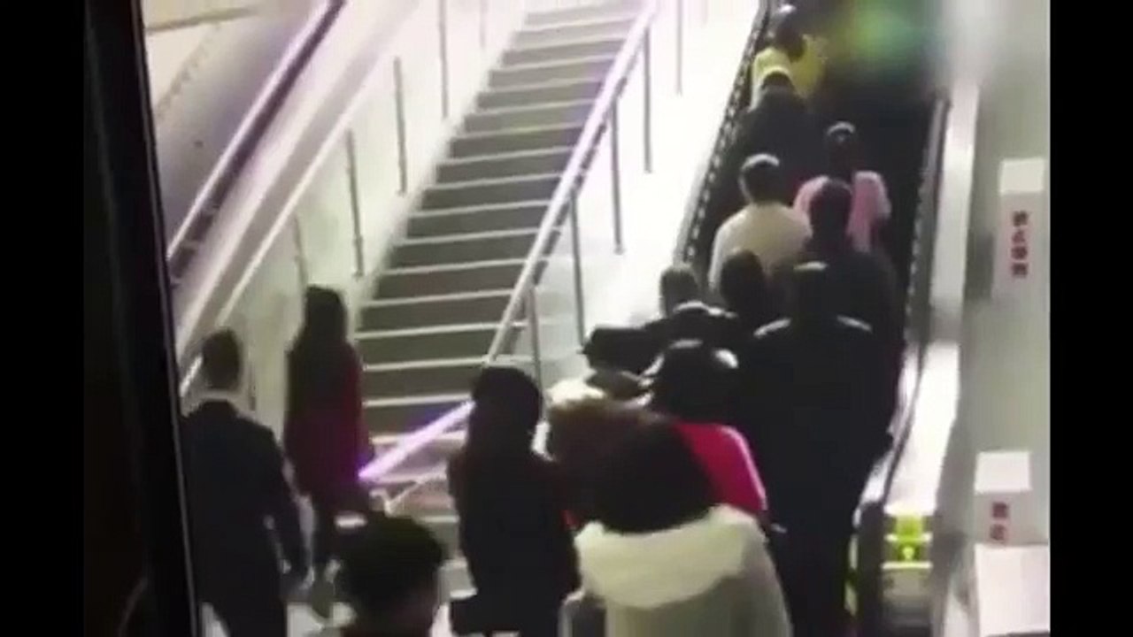 Escalator Accident