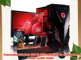 VIBOX Bravo Paquete 11 - 4.2GHz AMD Seis Core Desktop Gamer Gaming PC Ordenador de sobremesa