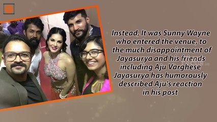What Jayasurya Posted About Sunny Leone!  || Malayalam Focus