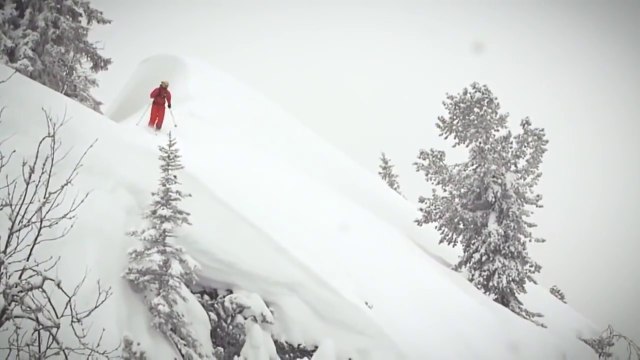 Красивый фристайл на лыжах в горах! Красивейшие горы и хорошая музыка! Классный клип!