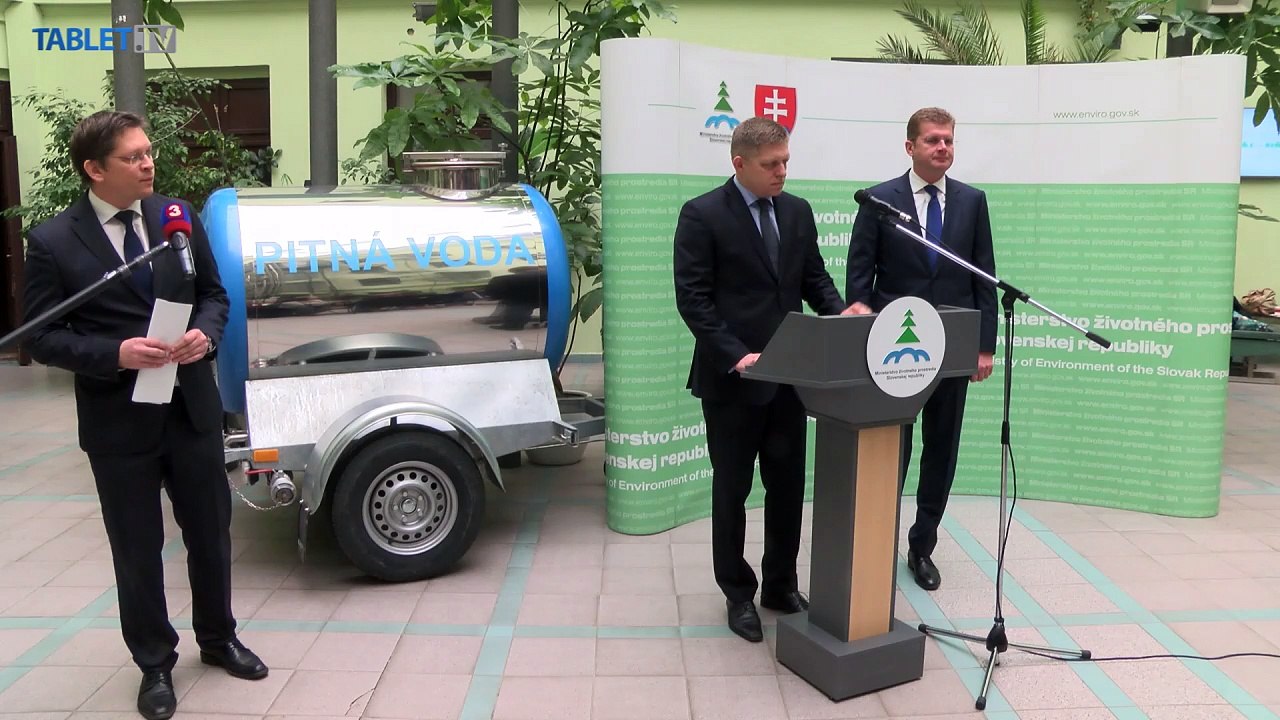 ZÁZNAM: Vláda v spore o pitnú vodu Európskej komisii neustúpi