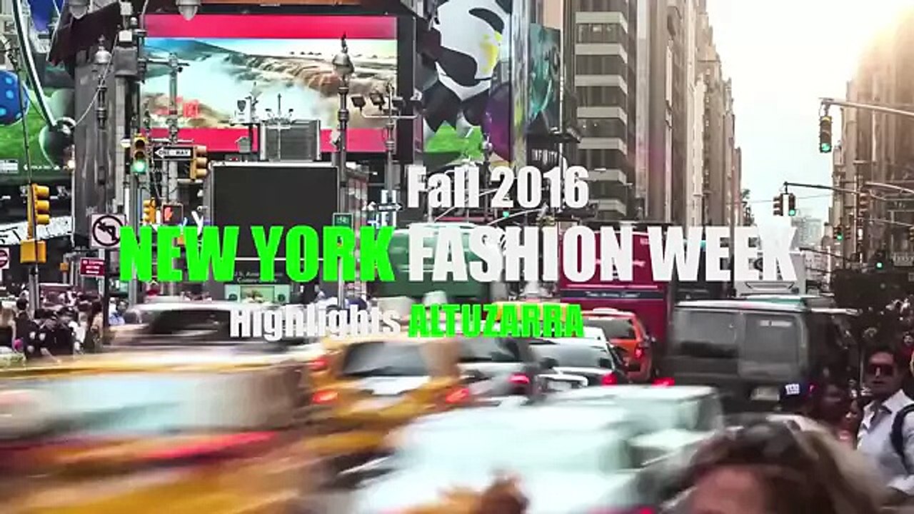 ALTUZARRA Highlights Fall 2016 New York Fashion...
