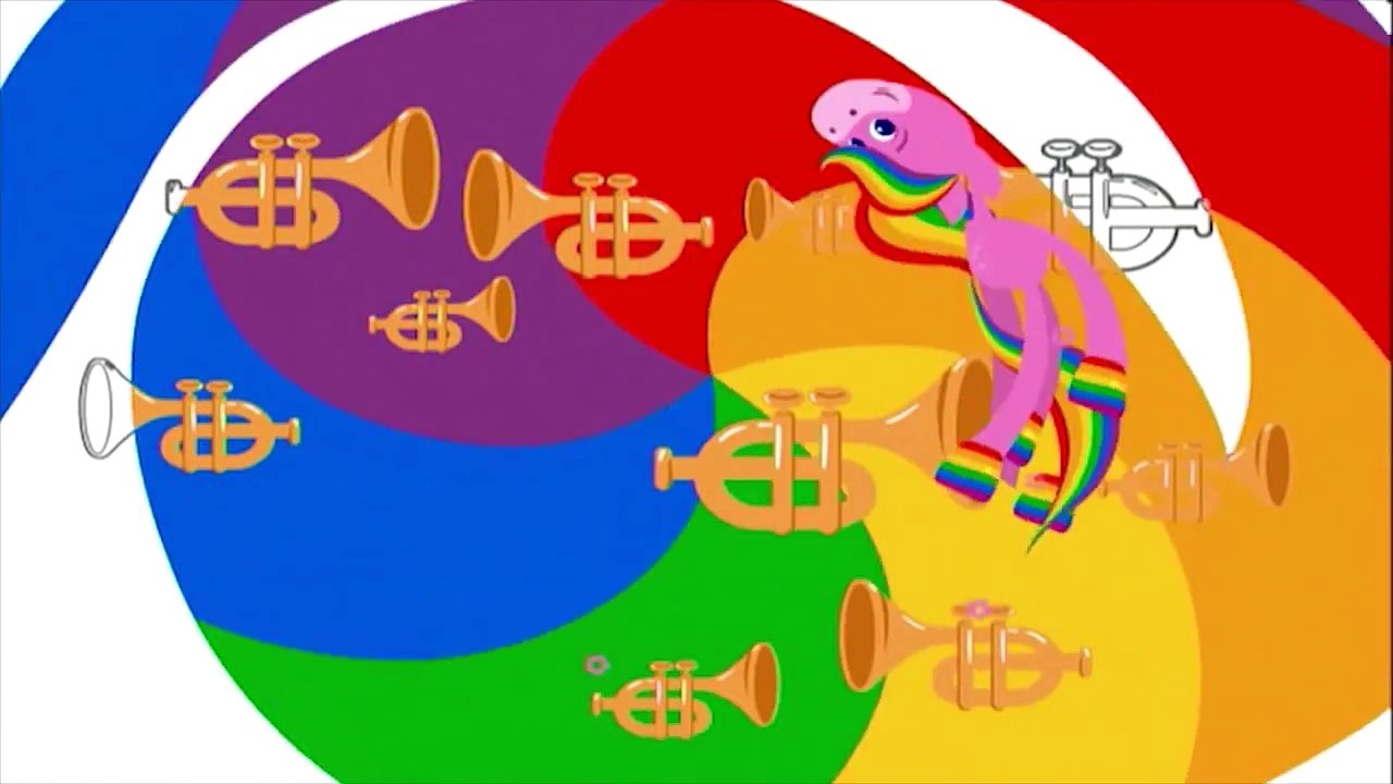 Лошадка Радуга, Цвета для малышей, мультики для самых маленьких BabyFirstTV, учим цвета