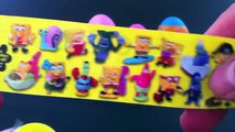 Surprise eggs Pocoyo, Spongebob, Barbie, Peppa pig, Kinder surprise egg Unboxing gift Cand