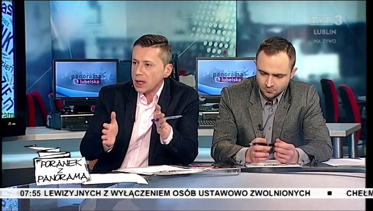 Karol Fill, Przewodniczący FUT, oraz Damian Majewski, członek Prezydium FUT dla TV