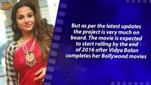 Vidya Balan To Make Malayalam Debut With Kamala Surayya Biopic
