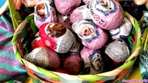 Huge Easter Basket 20 Disney Frozen Surprise Eggs Olaf Anna Elsa Kinder Huevos Sorpresa by DC toys