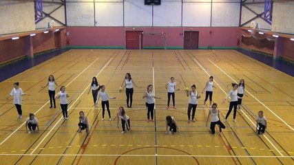 Collège La Platière Thizy FLASHMOB UNSS 2016