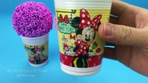 Foam Clay Ice Cream Kinder Frozen Surprise Eggs Hello Kitty Disney Princess Ariel Sofia the First