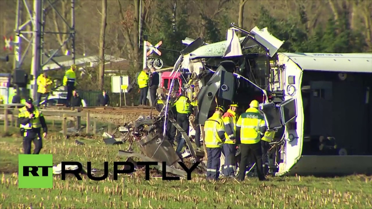 Pays-Bas : un accident de train dans l'est du pays, fait 1 mort et plusieurs blessés