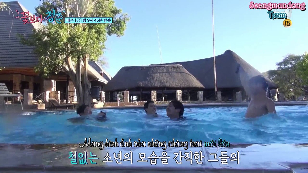 [Ssangmundong Team] [Vietsub] 160223 Youth Over Flowers in Africa Unpublished Exclusive Clip