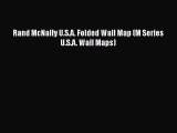 [PDF] Rand McNally U.S.A. Folded Wall Map (M Series U.S.A. Wall Maps) Download Online