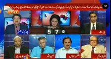 Hassan Nisar insulted Ayesha Baksh by refusing to giver her any answer to her question