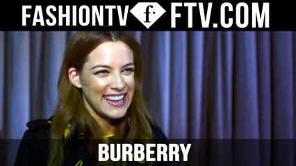 Burberry Interviews at London Fashion Week 16-17 | FTV.com