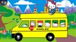 Hello Kitty The Wheels on the Bus ♥ Nursery Rhymes collection songs for children ♫