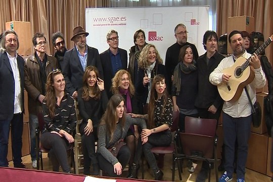 SGAE organiza un acto para donar instrumentos a ONG's