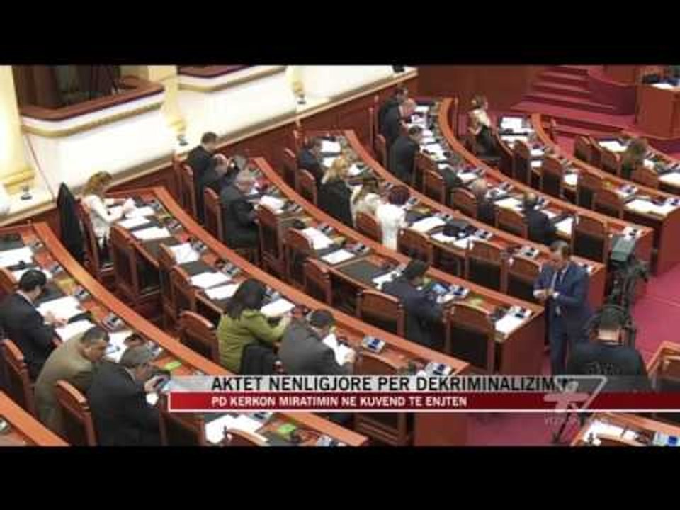 Aktet nënligjore për dekriminalizimin - News, Lajme - Vizion Plus