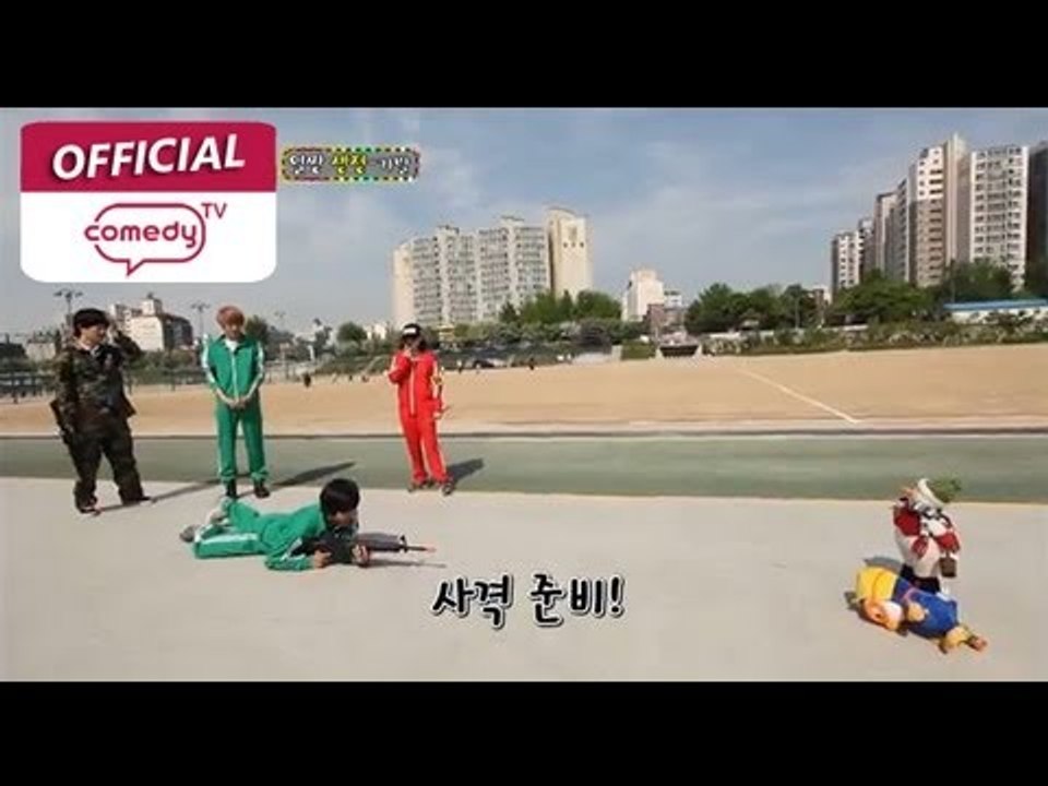 [얼짱TV2-7] 군인 완벽 빙의~ 한준희의 사격(?)시범!! (AllzzangTV2 - Han Junhee's target practice)