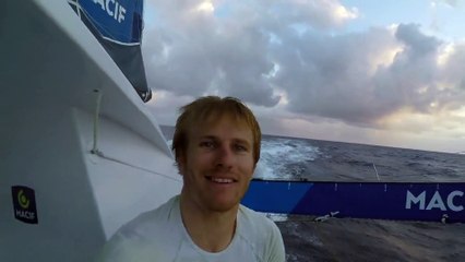 À bord du trimaran MACIF pendant la TJV2015 ! #6