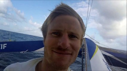 À bord du trimaran MACIF pendant la TJV2015 ! #7