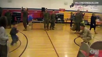 Marine Returns Home To See His Disabled Son Walk For The First Time