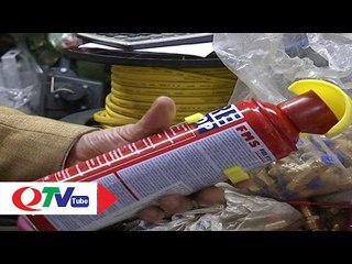 "Cháy hàng" bình chữa cháy mini dành cho ô tô | QTV